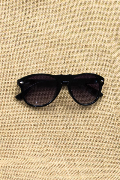 Ανδρικά μαύρα ντεγκραντέ γυαλιά ηλίου Luxury S5037D