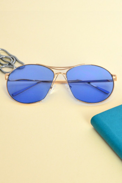 Γυναικεία Γυαλιά Ηλίου Μπλε S7067G