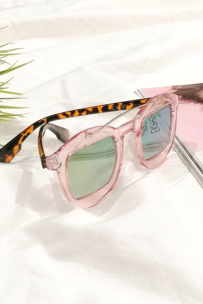 Γυναικεία γυαλιά ηλίου cat eye μπρονζέ Luxury S1367