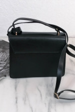 Women's black square handbag 210346
