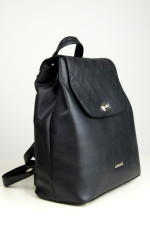 David Jones Γυναικείο μαύρο Backpack δερματίνη CM5610
