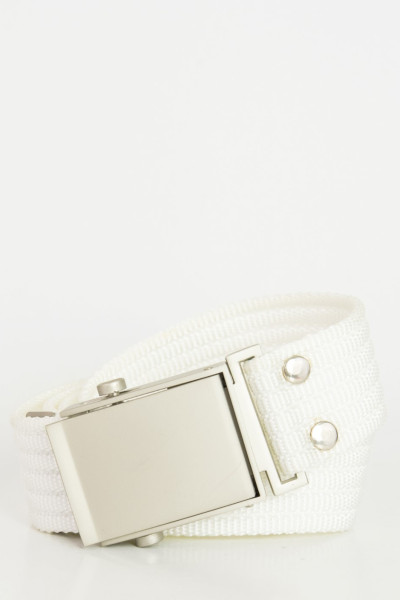 Women's belt with white strap 111930